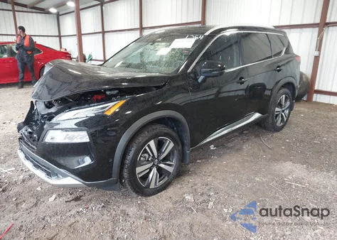 2022 Nissan Rogue Platinum Fwd from USA, damaged, VIN JN8BT3DC0NW121254
